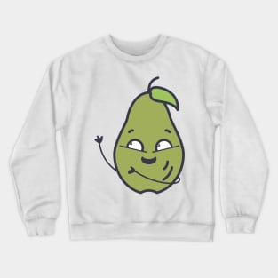 Kawaii Pear Crewneck Sweatshirt